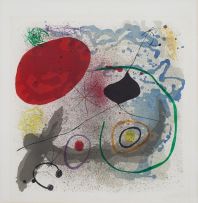 Joan Miró; Latido II (Beats II) (Mourlot 569)