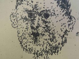 Paul Klee; Kopf (Bärtiger Mann)