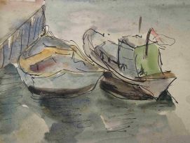 Maud Sumner; Harbour Scene