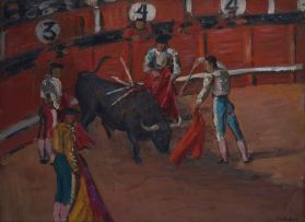 Alfred Neville Lewis; The Bull Fight