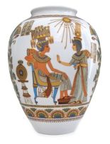 A Kaiser 'Luxor' pattern vase, modern