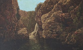 Tinus de Jongh; Kaaimans Gat Waterfall