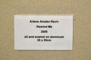 Arlene Amaler-Raviv; Remind Me