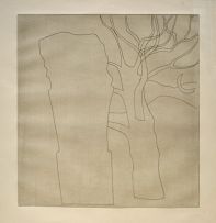 Ben Nicholson; Tree, Column and Moon