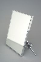 A Breitling chrome easel-back mirror