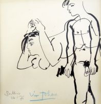 Walter Battiss; Two Nudes