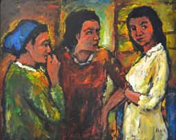 Kenneth Baker; Three Women Gossiping