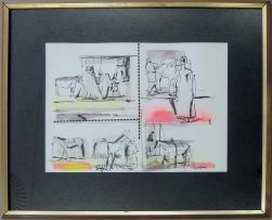 Sidney Goldblatt; Horses and Figures