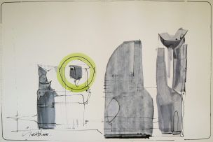 Sidney Goldblatt; Abstract Forms
