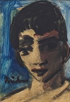 Carl Büchner; Portrait of a Young Boy