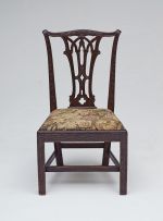 A set of ten George III style mahogany dining chairs, including a pair of armchairs, 19th/20th century