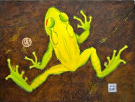 Ruth Greaves; Stretched Green Frog
