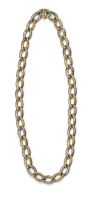 18ct gold curb-link chain