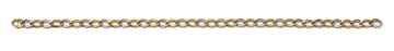 18ct gold curb-link chain