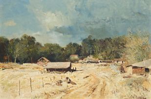 Errol Boyley; Farm Scene