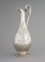 A Victorian silver claret jug, Walter & John Barnard, London, 1878