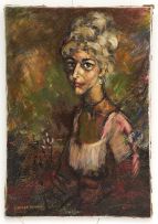 George Enslin; Portrait of a Woman