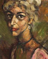 George Enslin; Portrait of a Woman