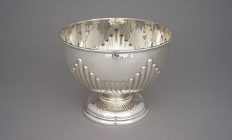 An Edward VII silver rose bowl, James Dixon & Sons Ltd, Sheffield, 1906