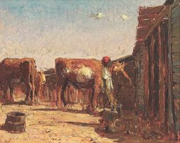 Adriaan Boshoff; Feeding the Cattle