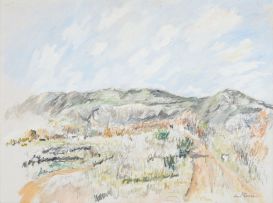 Enslin du Plessis; Mountain Landscape