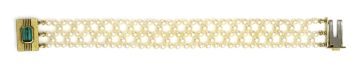 Cultured pearl bracelet, designed by W Meyer, Windhoek