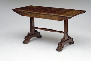 A George IV rosewood sofa table
