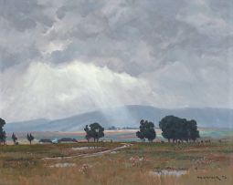 Willem Hermanus Coetzer; Storm Clouds over the Transvaal