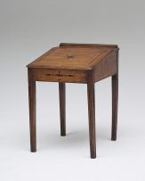 A Northern Cape cedarwood and inlaid Bible desk, early 19th century