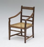 A Cape stinkwood armchair, 19th century