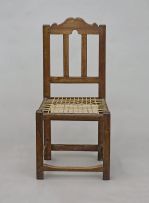 A Cape Transitional Tulbagh stinkwood side chair, 19th century