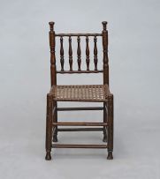 A Cape stinkwood tolletjie chair, early 19th century