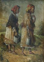 Frederick Timpson I'Ons; Two Xhosa Water Carriers