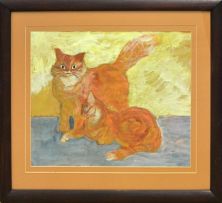 Marjorie Wallace; Two Ginger Cats