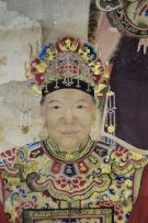 A Chinese ancestor portrait, late 19th/early 20th century