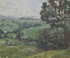 Attributed to Clement Sénèque; Landscape