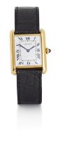 Gentleman's 'Tank Solo' wristwatch, Cartier