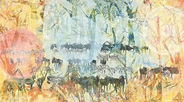 Gordon Vorster; African Bushveld with Antelope