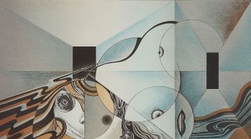 Armando Baldinelli; Abstract Composition with Circles