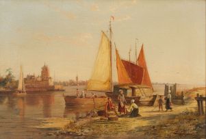 William Raymond Dommersen; Nr Maastricht on the Meuse, Holland