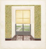 David Hockney; Contrejour in the French Style