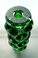 A Czechoslovakian glass vase, designed by Jaroslav Svoboda
