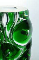 A Czechoslovakian glass vase, designed by Jaroslav Svoboda