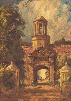 Edward Roworth; The Entrance to the Castle, Cape Town