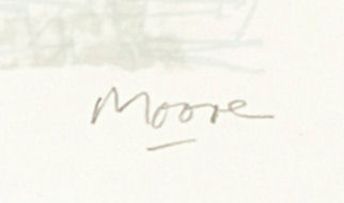 Henry Moore; Three Reclining Figures