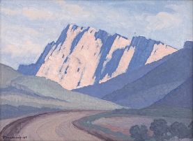 Jacob Hendrik Pierneef; Mountain Pass
