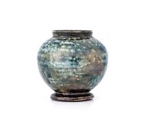 A Martin Brothers miniature stoneware vase, late 19th century