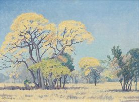 Jacob Hendrik Pierneef; Wild Pear Trees