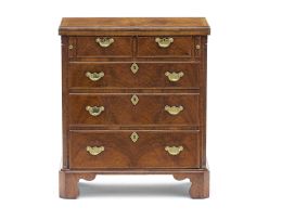 A George II style mahogany bachelor's chest