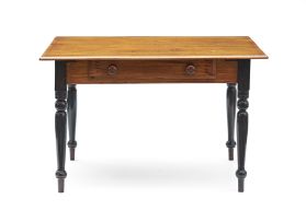 A Cape stinkwood, fruitwood and pine table, 19th century